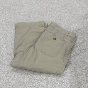Tan Cotton Capris for Casual Wear Size 14. Sunset Rd.